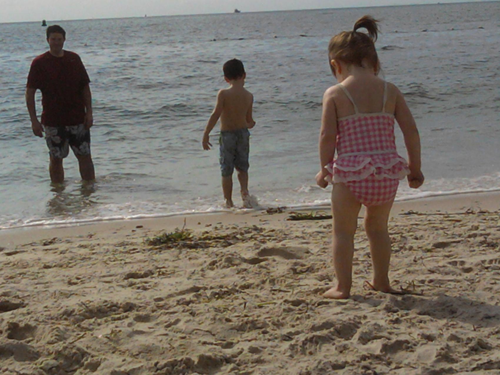 Teaching them to love the water young!